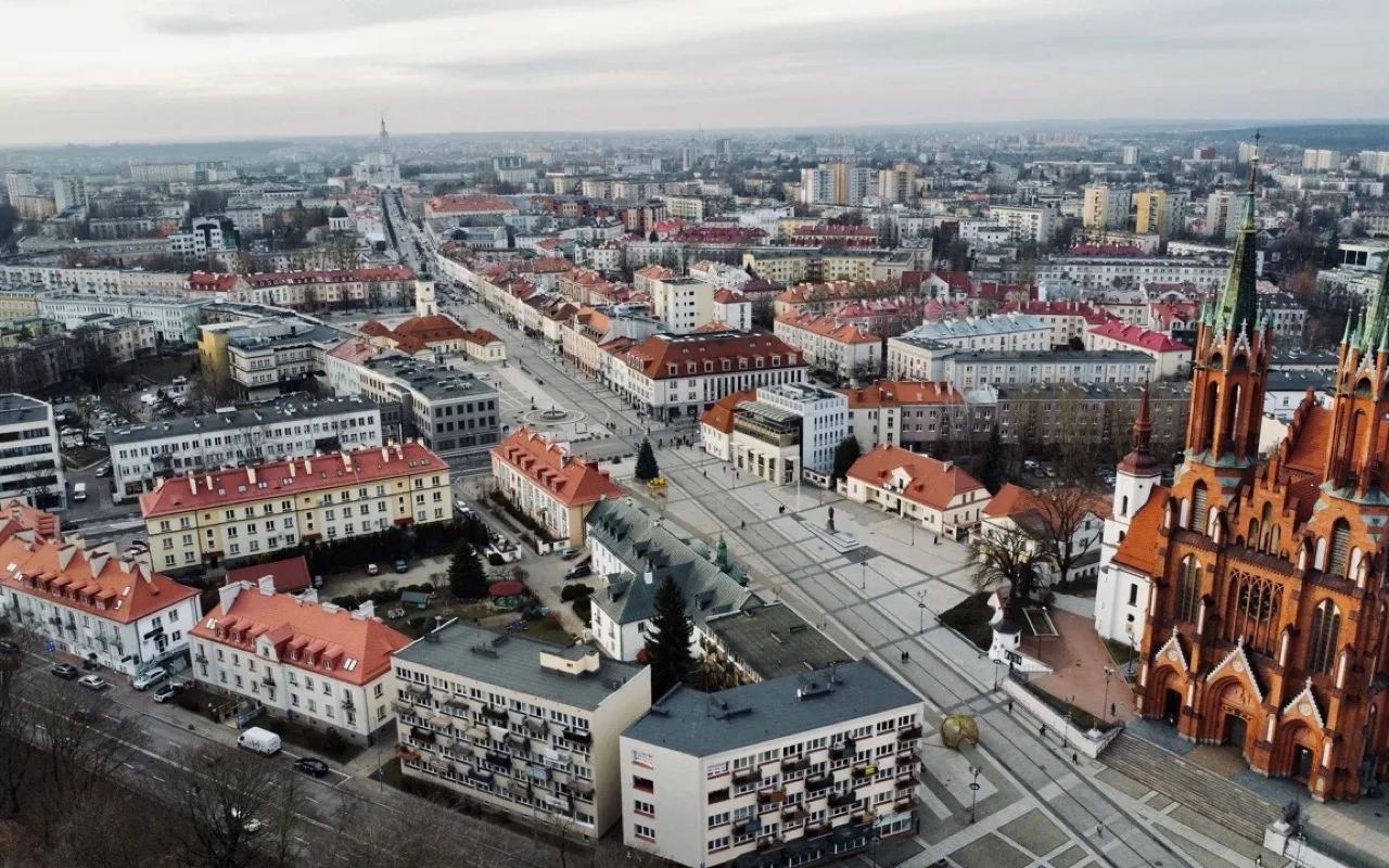 Białystok — panorama miasta