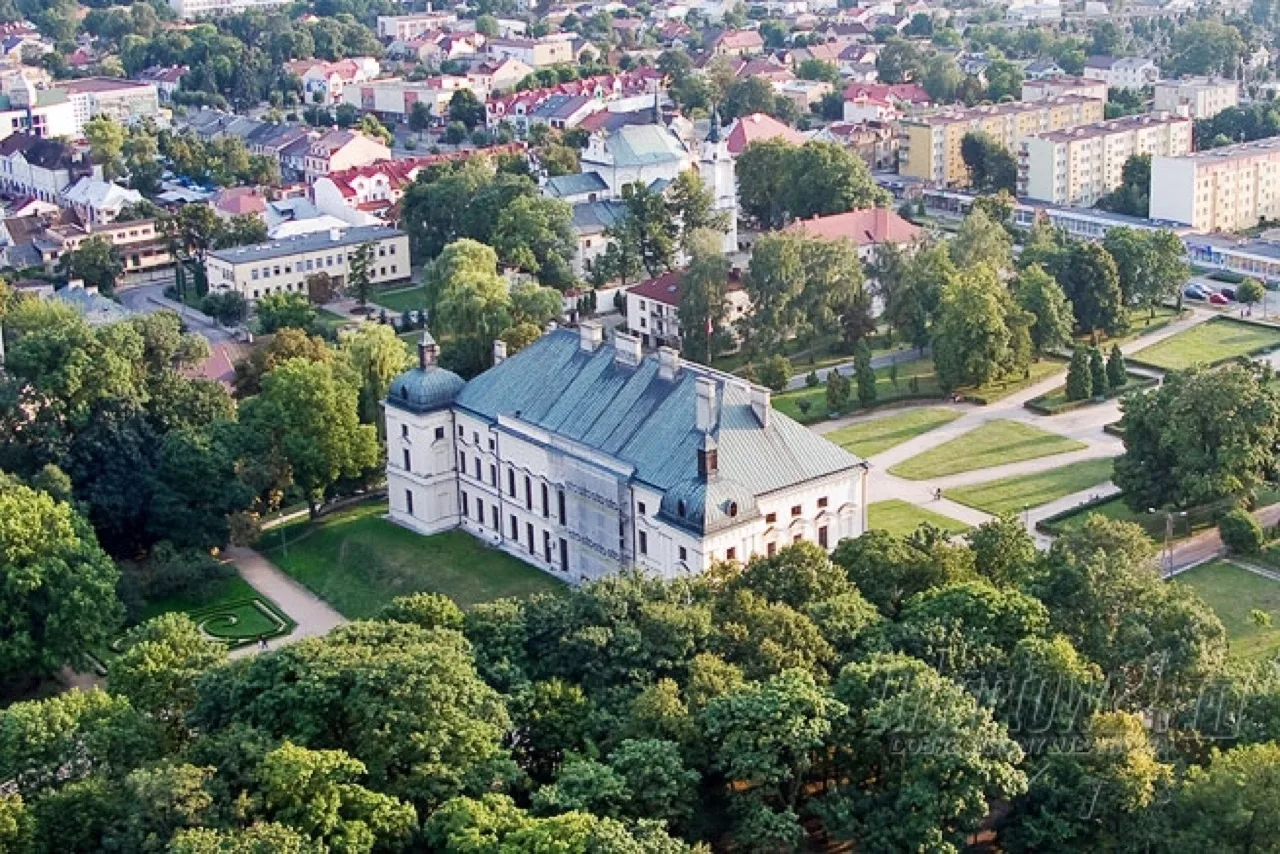 Lubartów — panorama miasta