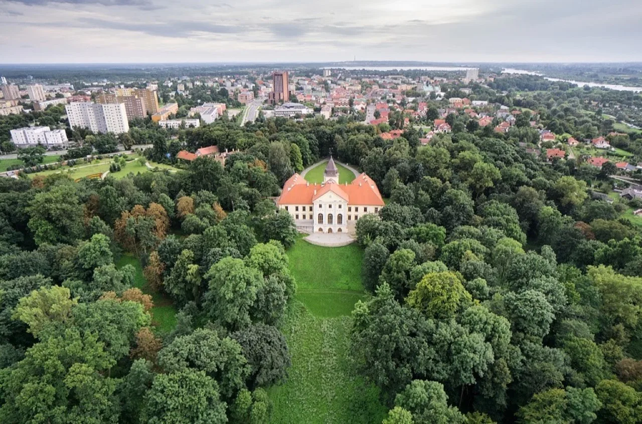 Tarnobrzeg — panorama miasta