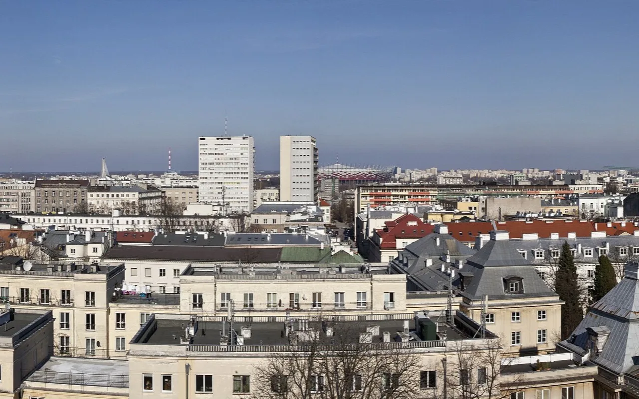 Warszawa — panorama miasta