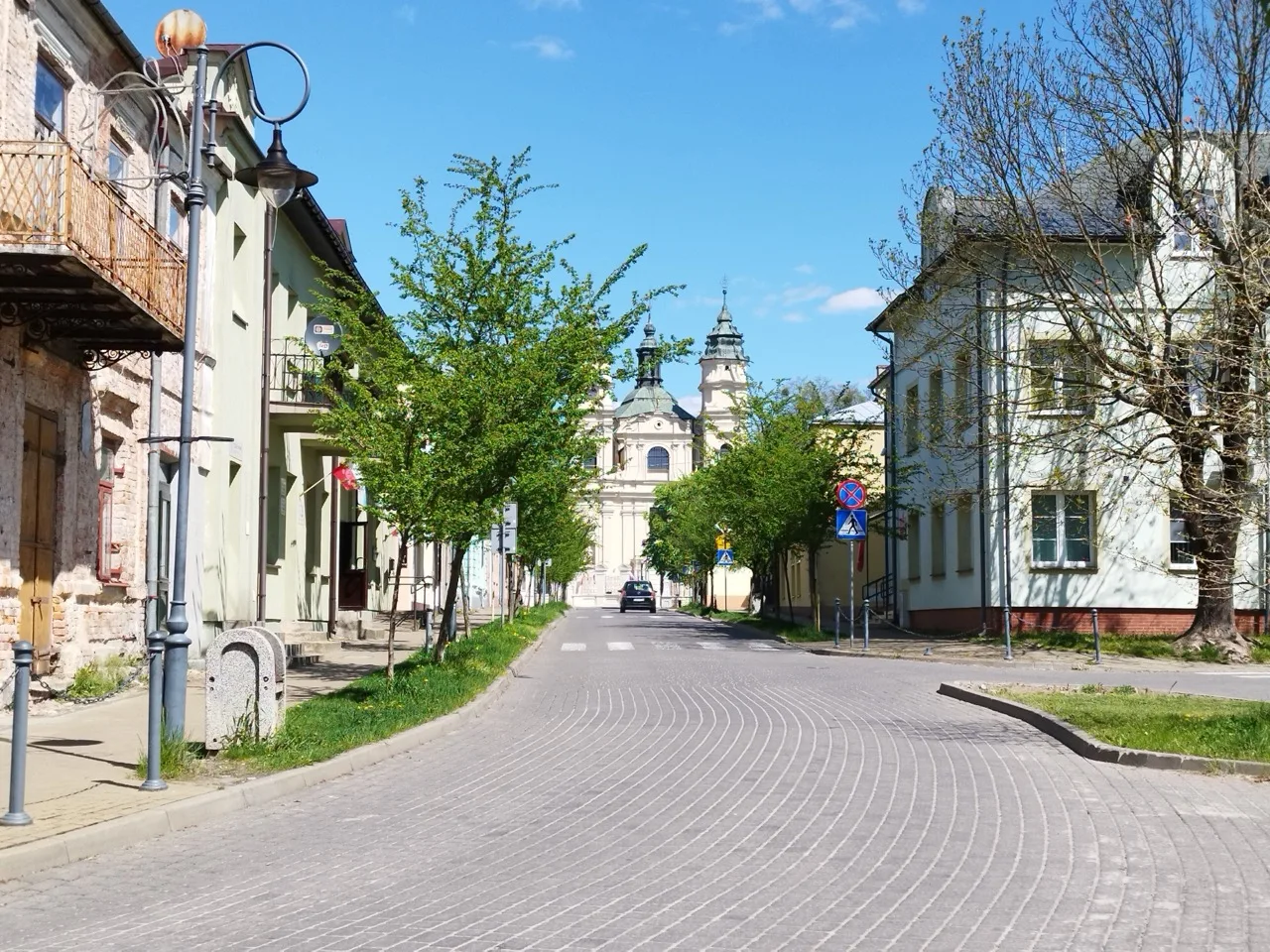 Włodawa — panorama miasta