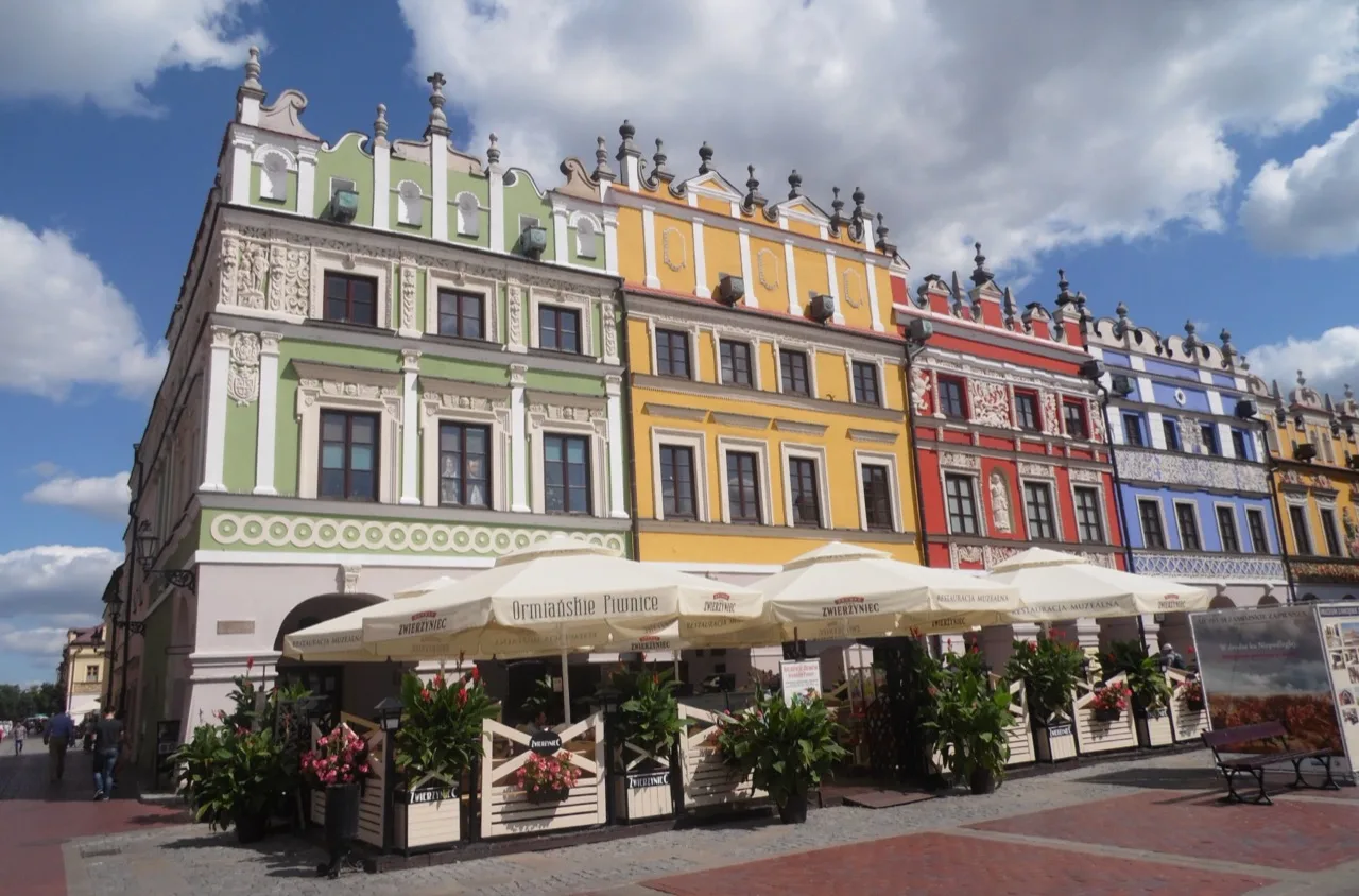 Zamość — panorama miasta