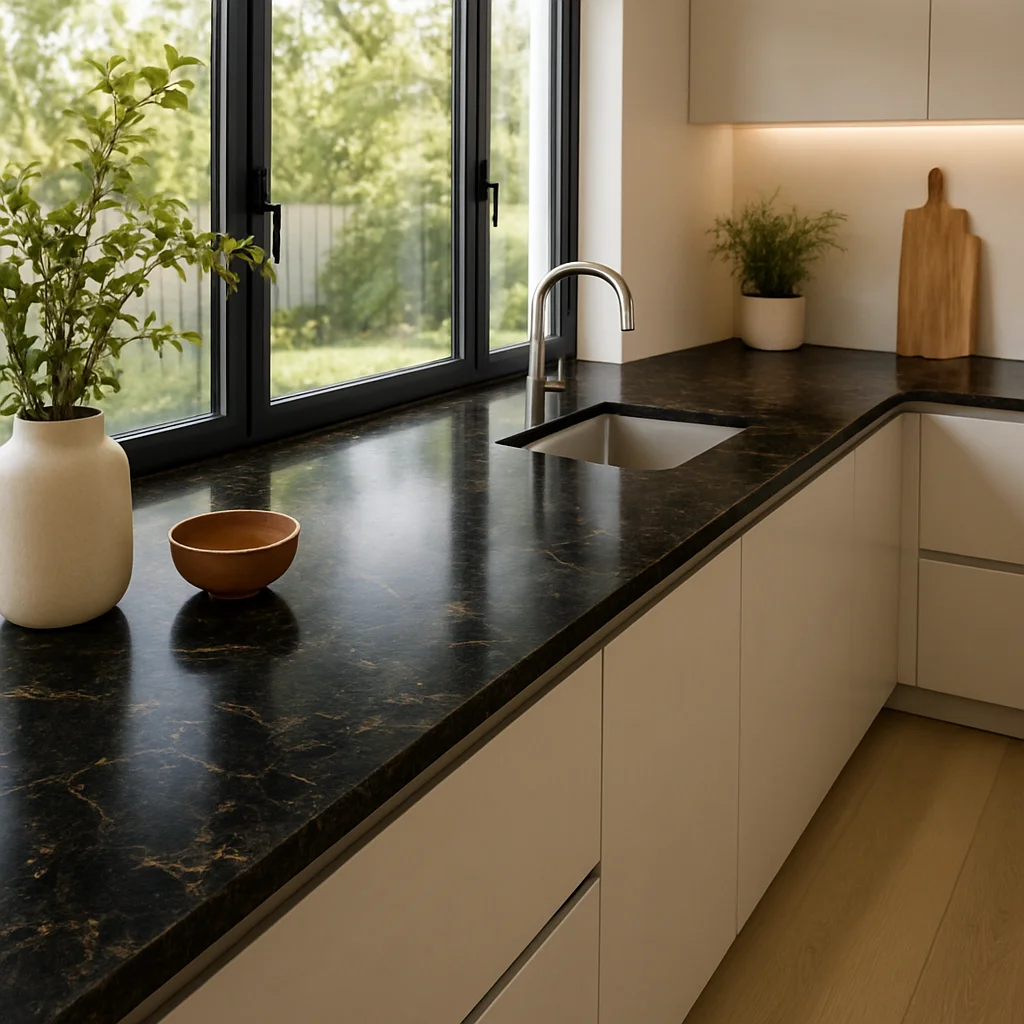 5100 Vanilla Noir — Konglomerat kwarcowy Lublin