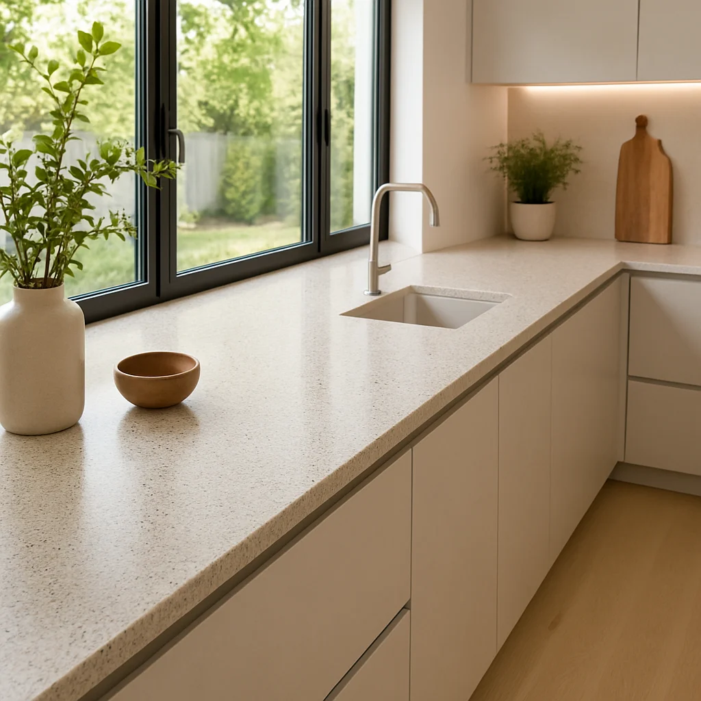 Blanco Maple — Konglomerat kwarcowy Lublin
