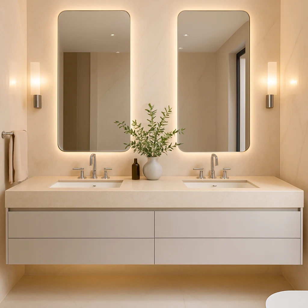 Persian white
                            Silestone  - Suma — Blaty łazienkowe