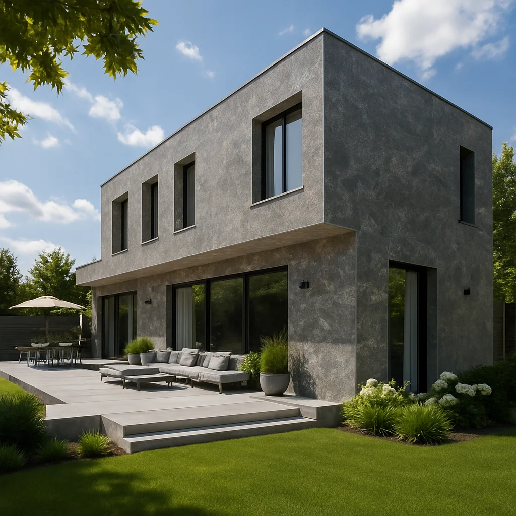 Marble Aubisque — Elewacje i ogrody