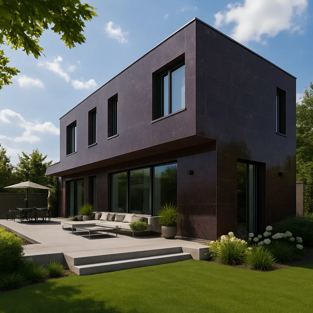 Marble Brun — Elewacje i ogrody