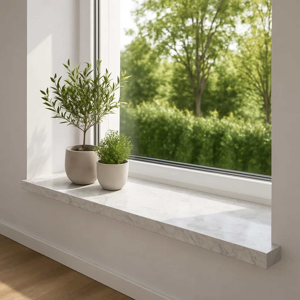 Bianco Carrara — Parapety