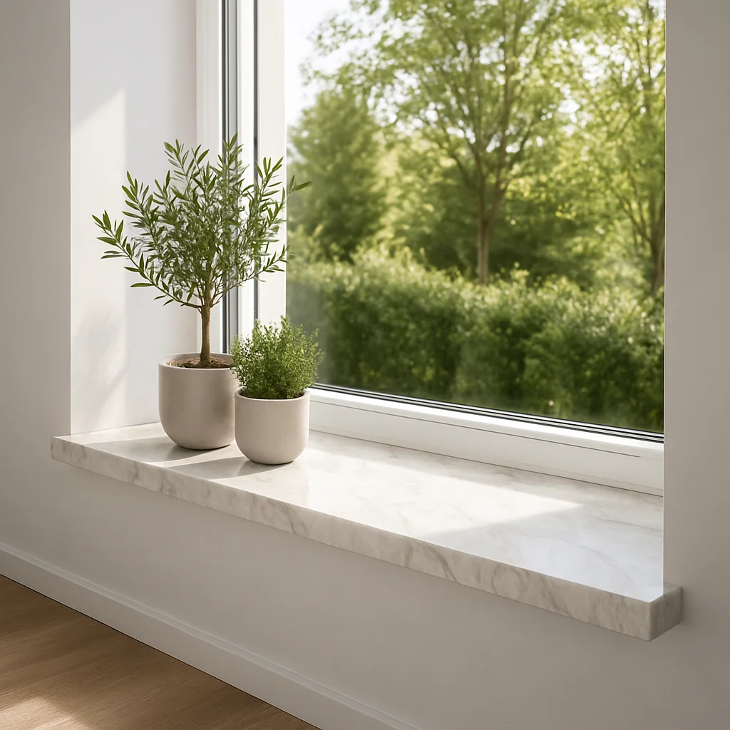 Marble Calacatta B — Parapety