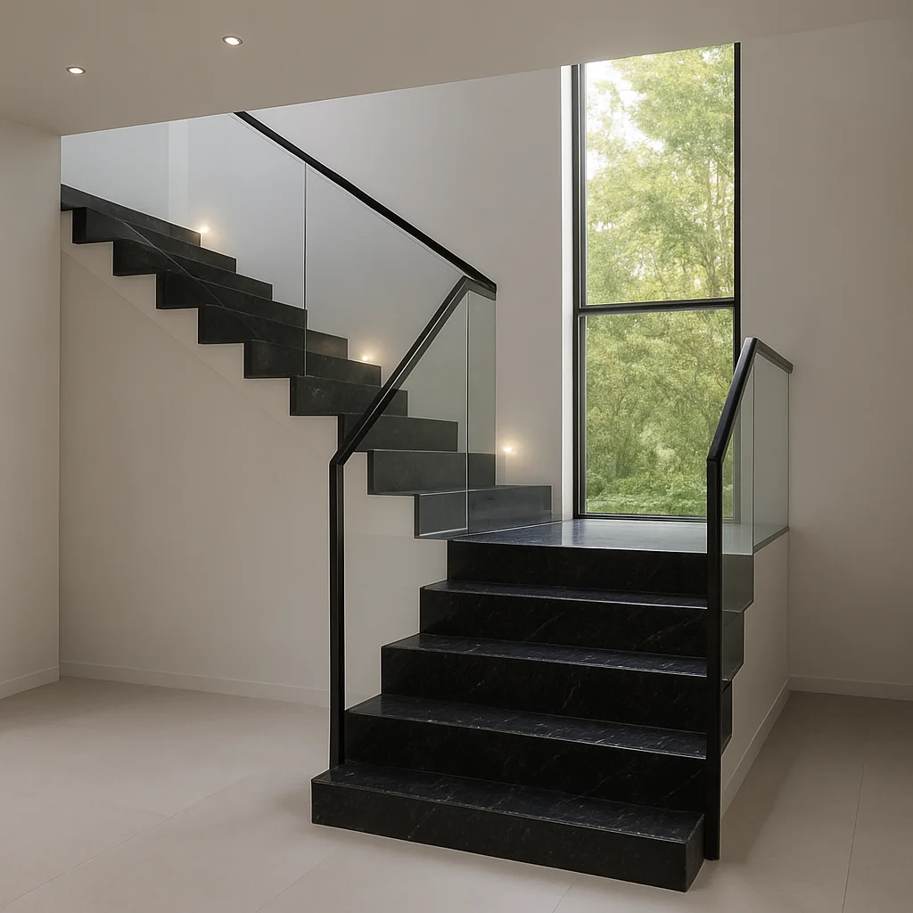 Absolute Black 3 cm — Schody kamienne — Schody kamienne Lublin