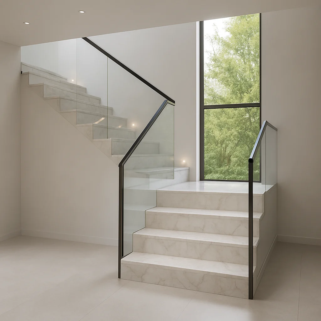 Calacatta Grey — Schody kamienne