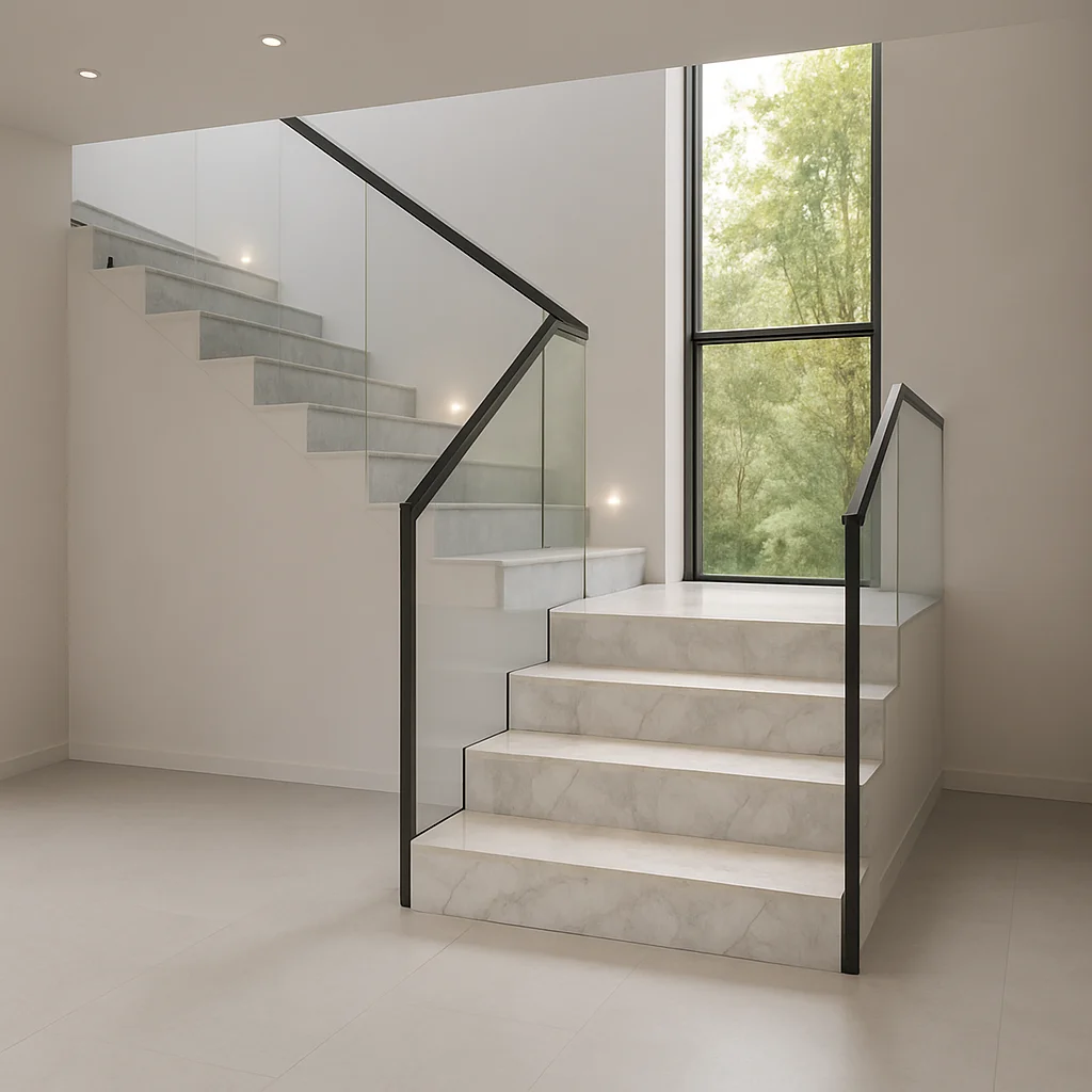 Marble Calacatta A — Schody kamienne