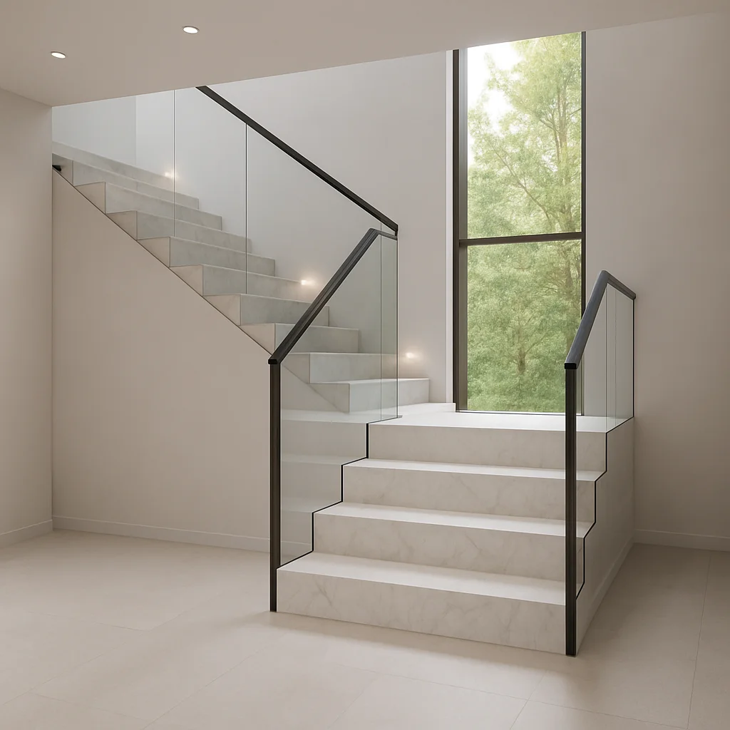 Marble Calacatta B — Schody kamienne