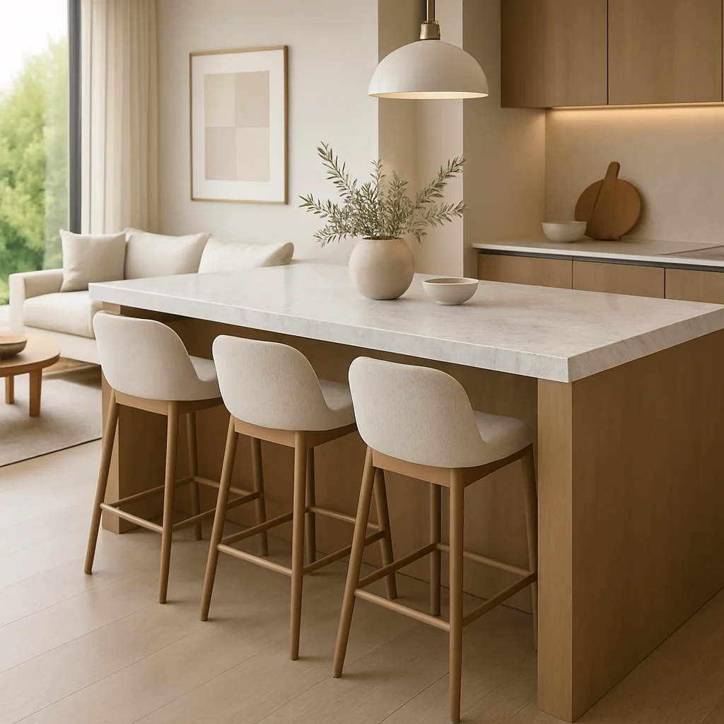 Bianco Carrara — Stoły i meble