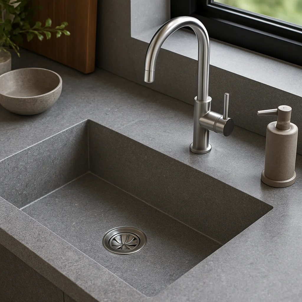 5133 Symphony Grey — Zlewozmywaki