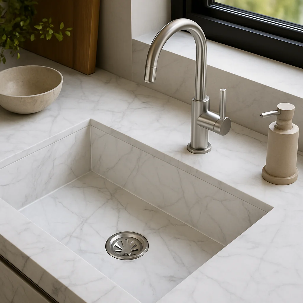 5753 Calacatta Aveyron — Zlewozmywaki
