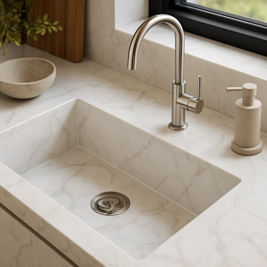 Bronze rivers
                            Silestone  - Suma — Zlewozmywaki