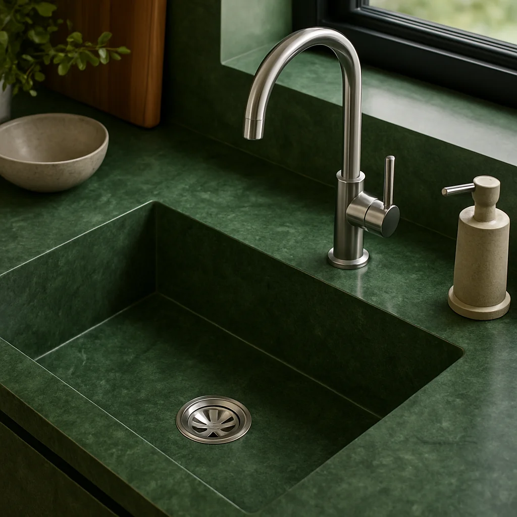Jardin emerald — Zlewozmywaki