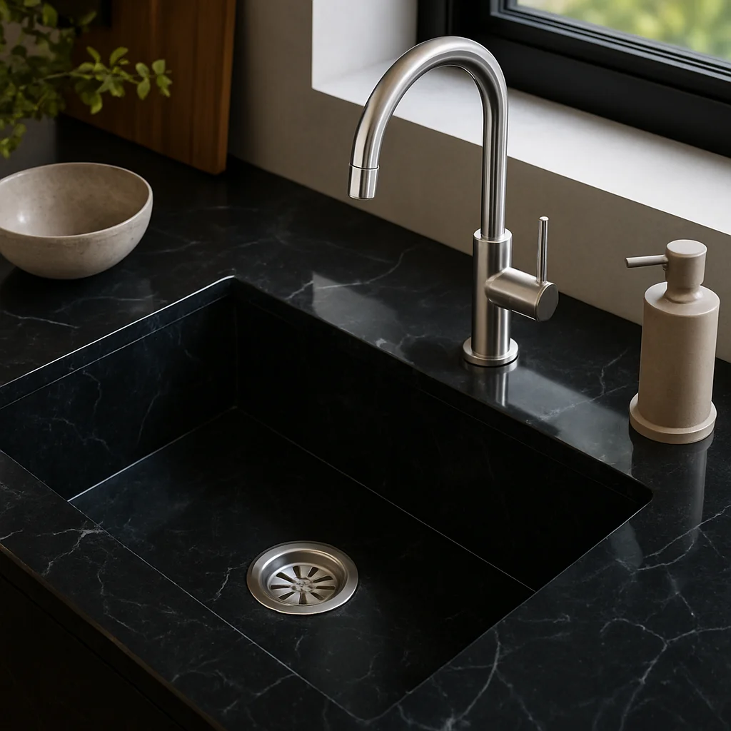 Marble Marquinia — Zlewozmywaki