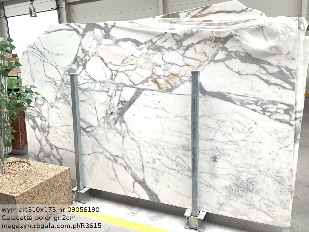 Calacatta Bettogli — wzór kamienia