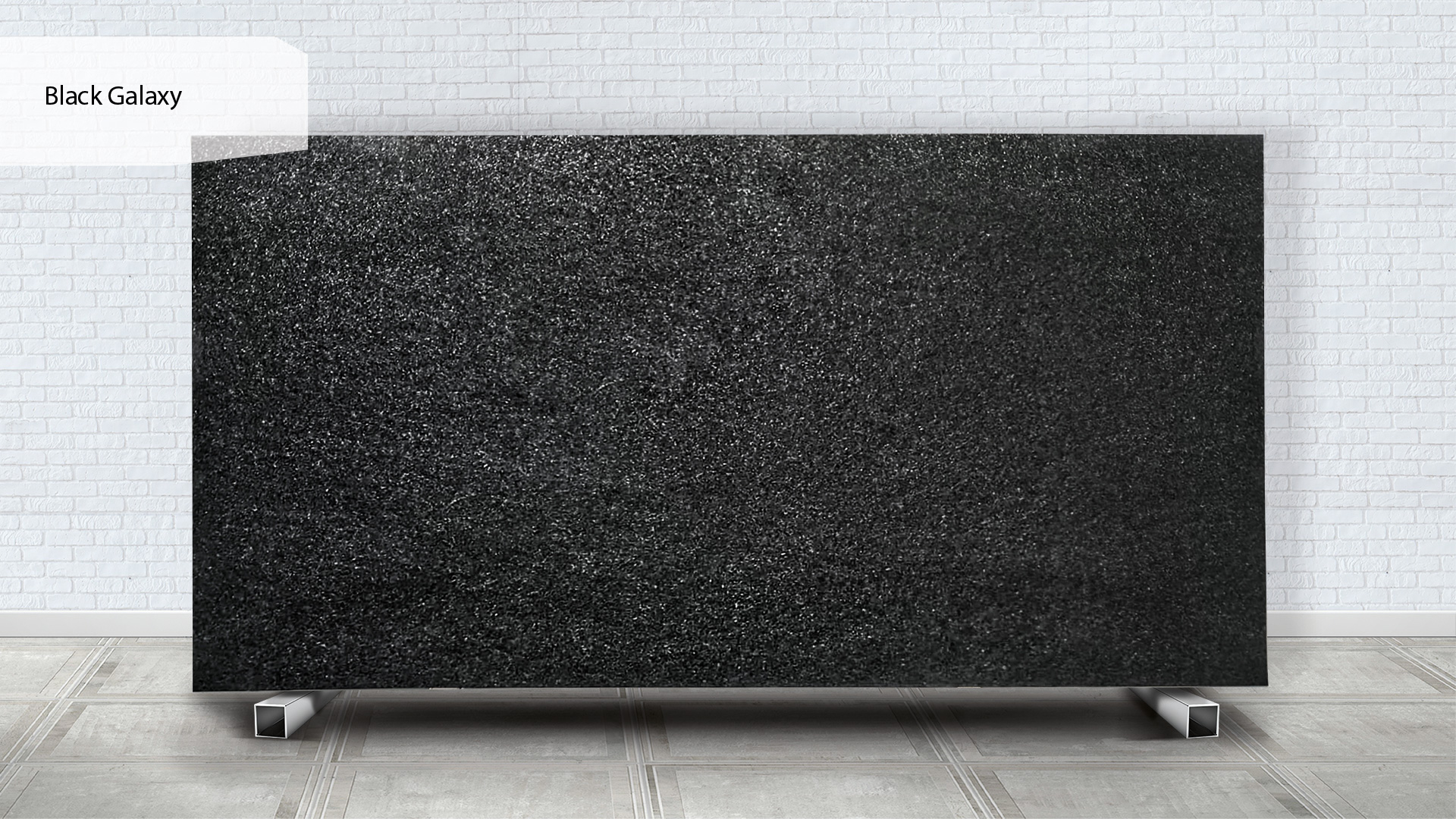 Black Galaxy Leather — Schody kamienne