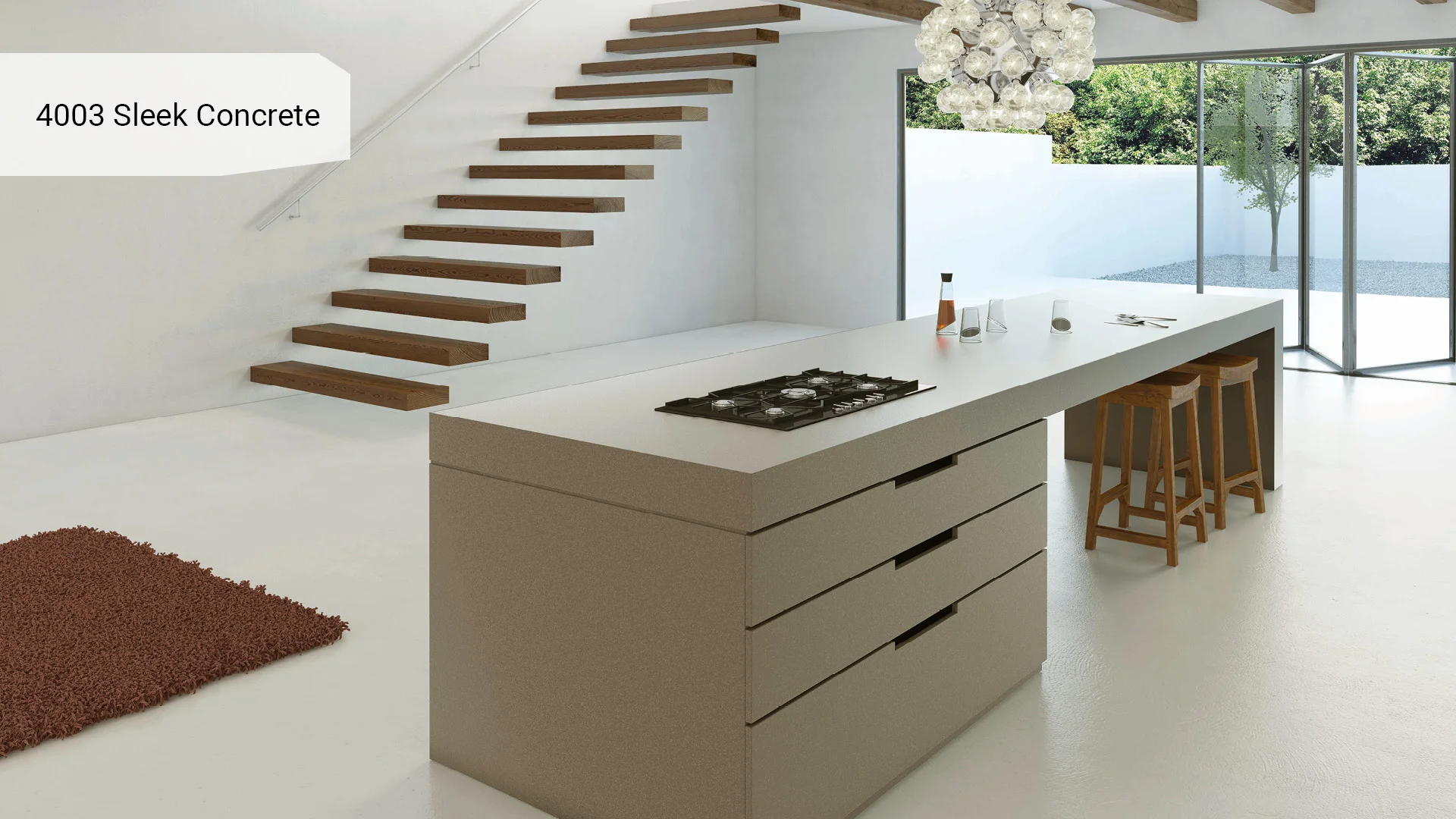 4003 Sleek Concrete miniatura 4